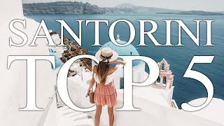 TOP 5 BEST resorts in SANTORINI Greece 2023 PRICES REVIEWS INCLUDED [upl. by Allehc836]