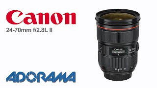 Canon EF 2470mm f28L II Product Overview with Marcin Lewandowski [upl. by Ociredef]