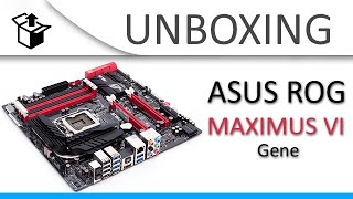 Asus ROG Maximus VI Gene  MicroATX Z87 pour Haswell [upl. by Ty]