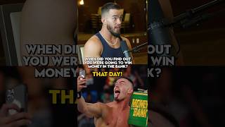 Austin Theory Found Out He Was Winning MITB That Day [upl. by Anastasio894]