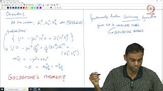 Lec 35 Goldstone’s theorem [upl. by Cirala]