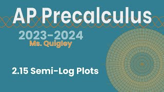 SemiLog Plots 215 [upl. by Gent]