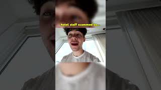 hotel SCAMMED us full vlog NoahSweeney [upl. by Ahsinotna]