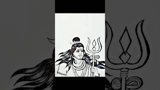 Bholenath drawing 🔱pendrawingtutorial viralshort mahadev easydrawing [upl. by Thorstein]