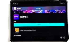 How To Download Fortnite on iOS OUTSIDE EU iPad ONLY 2024 NEW WAY [upl. by Airdnaed841]