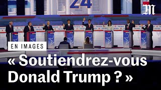 Présidentielle américaine 2024  le résumé du 1er débat des primaires républicaines sans Trump [upl. by Andaira]