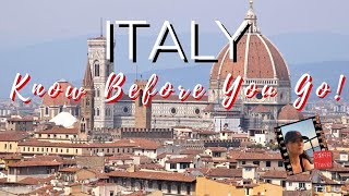 7 MUST KNOW Italy Travel Tips for Your Italy Pandemic Travel  Italy Solo Travel [upl. by Eanod]