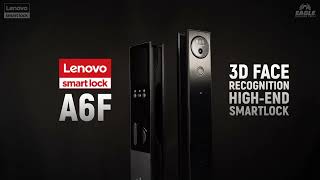 Lenovo Smart Lock A6F  3D Face Recognition High End Smart Lock [upl. by Virgel260]