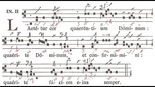 Organ Prelude Improvisation amp Introitus quotLaetetur corquot [upl. by Sallee]