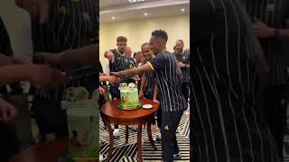 Bafana Bafana Celebrating Patrick quotTitoquot Maswanganyis First Goal for the National Team afcon [upl. by Delaney355]