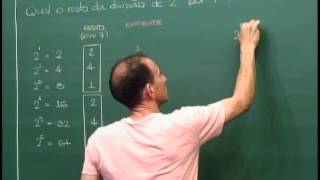 Aritmética  Aula 39  Qual o resto na divisão de 2⁵⁶ por 7 E por 11 [upl. by Atteroc313]