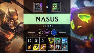 Nasus Jungle vs Amumu Dominating  EUW Master Patch 1420 [upl. by Wordoow746]