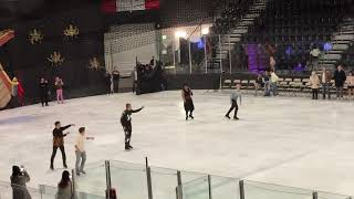 Ilia Malinin Keegan Messing Sebastian Mendes Clement Pinel Group Backflip XTreme Ice 111524 [upl. by Gaudet630]