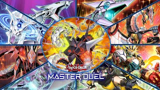 CYBER DRAGON Deck September 2024  YuGiOh Master Duel [upl. by Airtemak]