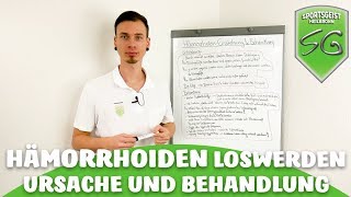 Hämorrhoiden Ursache und Behandlung [upl. by Harrie]