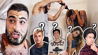 NASTIEST CHALLENGE ON YOUTUBE Guess that Youtuber [upl. by Einavoj929]