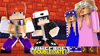 DOUBLE DATE WITH CARLY KELLY amp RAVEN Minecraft Custom Roleplay  wLittleKelly Carly and Raven [upl. by Ilehs552]