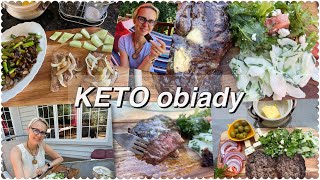 5 KETO OBIADÓW na LATO 🫒🥩🥬  dieta niskowęglowodanowa [upl. by Ahsimik]