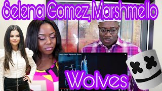 Selena Gomez Marshmello  Wolves  Couple Reacts [upl. by Einahets]