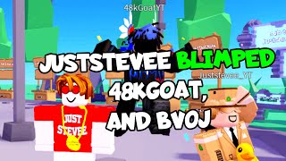 BVOJ AND 48KGOAT GETS BLIMPED IN THE SAME SERVER AS ME [upl. by Nenad]