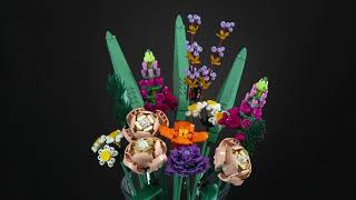 LEGO Botanical Collection 10280 Flower Bouquet revealed [upl. by Aranat975]