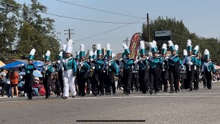 Mendota High School Marching Band  Caruthers District Fair Parade 9282024 [upl. by Muldon]