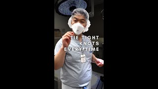 One Handed Surgical Knot  How to Slide Perfect Knots Every Time [upl. by Apurk]