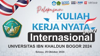 🔴 Live Pelepasan KKN Kuliah Kerja Nyata Thailand Batch IV 2024 [upl. by Koser]