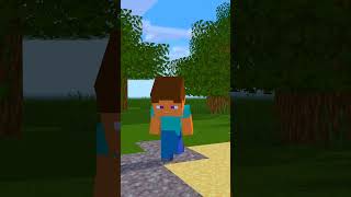 Steve Past lives  Alex and Steve Adventures minecraft shorts [upl. by Aihtiekal671]