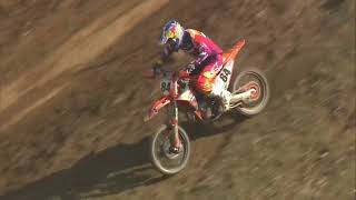 Close call for Herlings in MXGP Race 2  MXGP of Italy 2024 [upl. by Devona184]