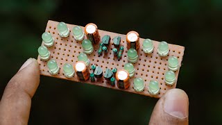 Amazing LED Circuit with Transistor [upl. by Reginnej]