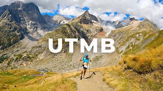 Racing the Ultra Trail du Mont Blanc  UTMB 2022 [upl. by Llevol311]