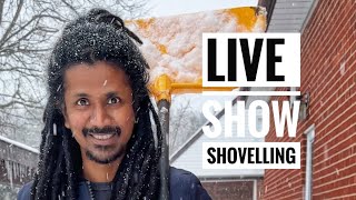 Snow shovelling live [upl. by Yenahc814]