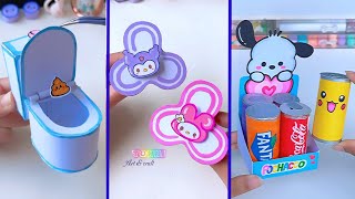 Paper craftEasy craft ideas miniature craft  how to make DIYschool projectTonni art and craft [upl. by Niram80]