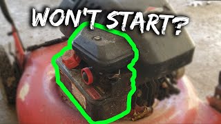 How to clean lawn mower carburetor in under 5 minutes [upl. by Nosnevets688]