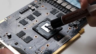 I quietly repaste a Nvidia GTX 1080 ASMR I guess [upl. by Alaekim432]