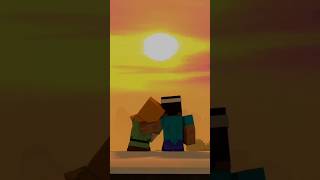 Minecraft A pure bond Steve and Alex minecraft [upl. by Acira]