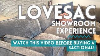 2024 LOVESAC SACTIONAL INFO  LOVESOFT FILL DEEP SEATS COLOR SWATCHES amp MORE [upl. by Sharma]