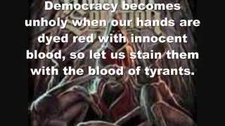 Molotov Solution  The Blood Of Tyrants Lyrics [upl. by Nelyaw35]