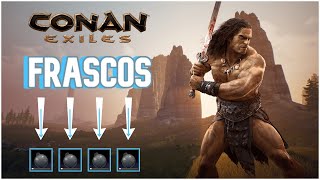 💦 Como hacer FRASCO DE VIDRIO 💦  Conan Exiles [upl. by Margy]