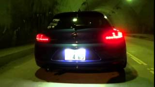 Scirocco 14TSI 0100 kmh exhaust sound [upl. by Mattheus370]