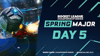 RLCS Spring Major  Championship Sunday  Day 5 [upl. by Ithaman420]