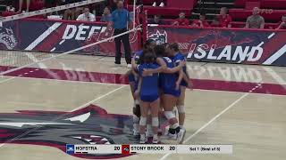 VB Hofstra Highlights vs Stony Brook 92024 [upl. by Haiasi]