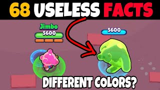 68 USELESS Facts For 68 Brawlers [upl. by Alleoj]