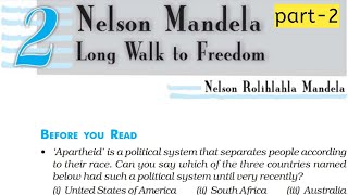 Nelson Mandela Long walk to Freedom class 10 Longwalktofreedom nelsonmandela  class10english [upl. by Leede]