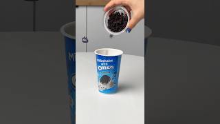 Milkshake OREO asmr unpacking milkshake oreo cookiesopening [upl. by Alegnaed]