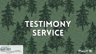 Testimony Service  Wednesday PM  Dec 27 2023 [upl. by Noxas263]