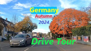 2024 Autumn drive tour in Germany  Bergstrasse [upl. by Eema203]