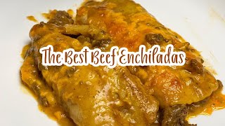 BEEF ENCHILADAS  Easy Beef Dinner Best Beef Enchiladas Ground Beef Recipe Whats for Dinner [upl. by Publius]