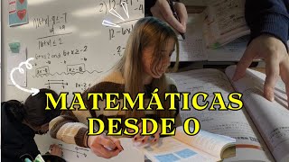 ¿Cómo APRENDER Matemáticas desde 0 TE REVELO TODO mi SISTEMA  de lo básico a Ser EXPERTO [upl. by Atimad]